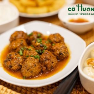 Thịt Viên Sốt Cà